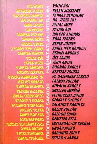 Friderikusz S�ndor - Halhatatlan interj�im