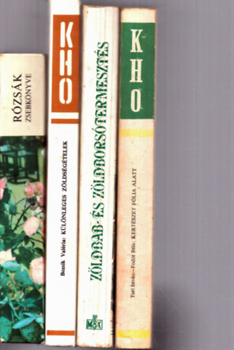 Porpáczy Aladár dr., Turi István-Fodor Béla Bessenyei Zoltán - 3 db növénytermesztés könyv: Ribiszke + Kertészet fólia alatt + Házi és háztáji zöldésgtermesztés