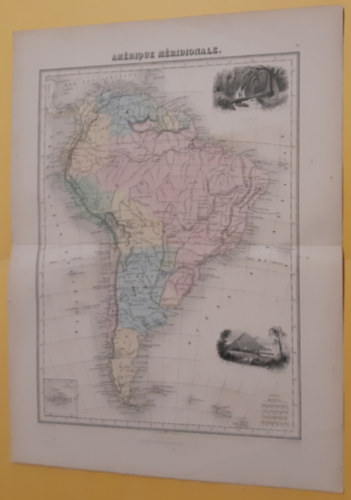 Am�rique M�ridionale /Atlas Migeon-t�rk�p D�l-Amerika/