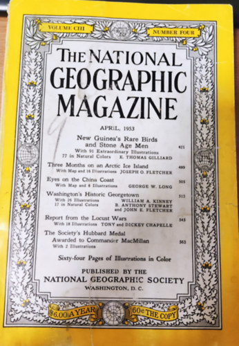 National Geographic- April 1953 (vol. CIII, no. 4)