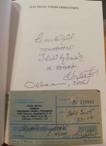 �les �rp�d - Versek Debrecenr�l