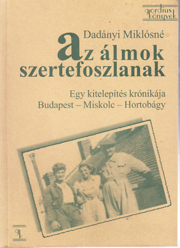 Dadányi Miklósné - Az álmok szertefoszlanak (Egy kitelepítés krónikája Budapest - Miskolc - Hortobágy)