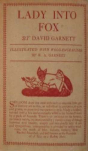 David Garnett - Lady into fox