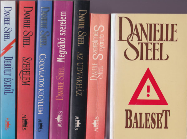 Danielle Steel knyvcsomag 7 db