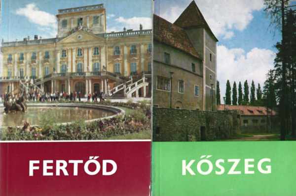 2 db könyv, Dr. Marót János: Fertőd, Szövényi István: Kőszeg