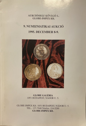 ismeretlen - 9. numizmatikai aukció