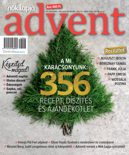 N�k Lapja Advent 2016. t�l