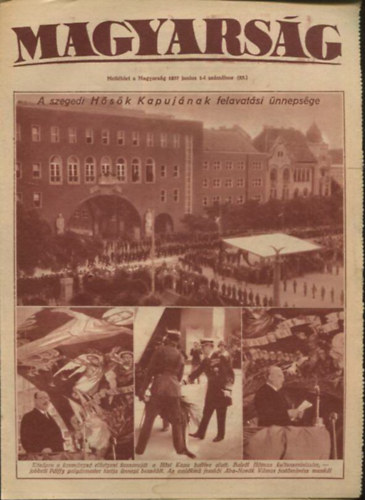 Magyarsg - Mellklet a Magyarsg 1937 junius 1-i szmhoz (23.)