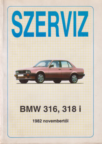 Szerviz BMW 316, 318 i 1982 novembert�l