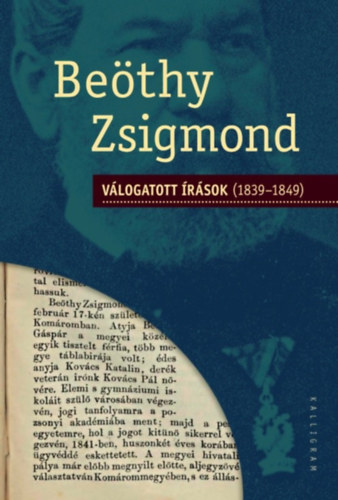 Bethy Zsigmond - Vlogatott rsok (1839-1849)