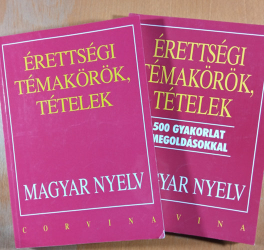 �retts�gi t�mak�r�k, t�telek - Magyar nyelv + 500 gyakorlat megold�sokkal (2 k�nyv)