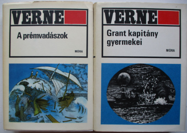 Jules Verne - A prmvadszok + Grant kapitny gyermekei (2 knyv)