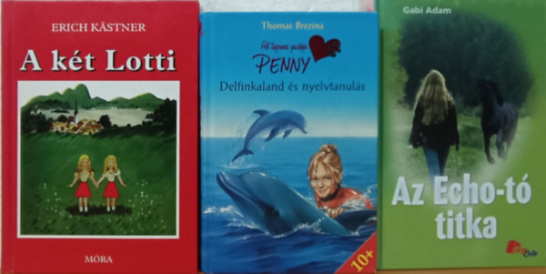 Gabi Adam, Erich Kästner Thomas Brezina - Ifjúsági könyvcsomag