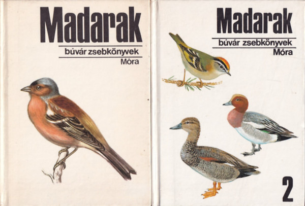 Dr. Keve Andr�s - Madarak 1-2.  + D�szmadarak ( 3 db B�v�r zsebk�nyvek)