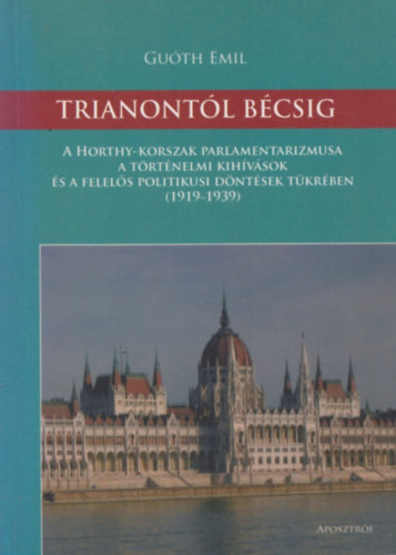 dr. Gu�th Emil - Trianont�l B�csig