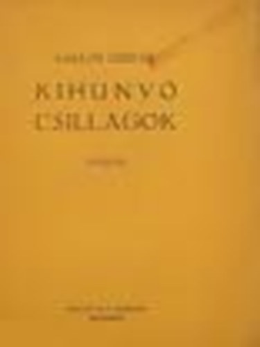 kall�s oszk�r - kihuny� csillagok