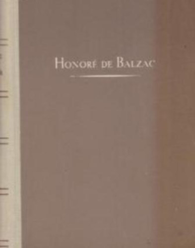 Honor de Balzac - A szamrbr