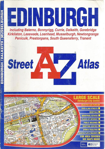 Edinburgh - A-Z Street Atlas