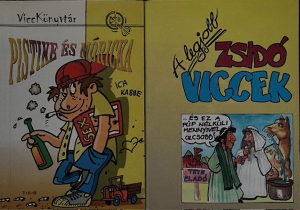Pistike és Móricka + A legjobb zsidó viccek (2 kötet )