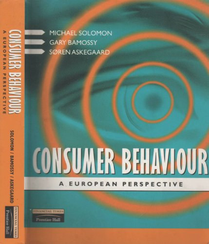 Michael Solomon - Consumer Behaviour: A European Perspective (Fogyasztói magatartás: európai perspektíva angol nyelvű)
