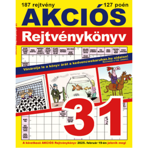 Akciós Rejtvénykönyv 31.
