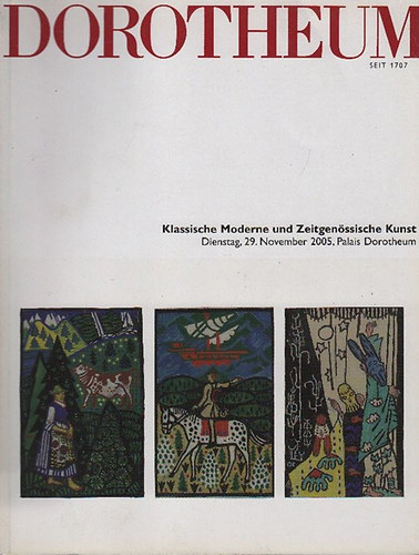 Dorotheum: Klassische Moderne und Zeitgenössische Kunst (29. November, 2005)