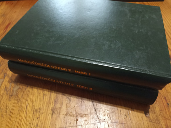 Több szerző - Honvédségi szemle 1986 I.-II.Kötet (teljes évfolyam.