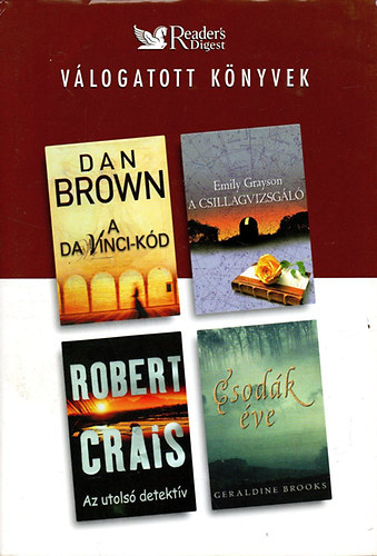 Brown,Grayson,Crais,Brooks - Vlogatott knyvek-A Da-Vinci kd, Csillagvizsgl, Az utols detektv, Csodk ve.