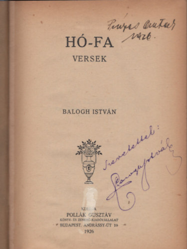 Balogh Istvn - H-fa versek