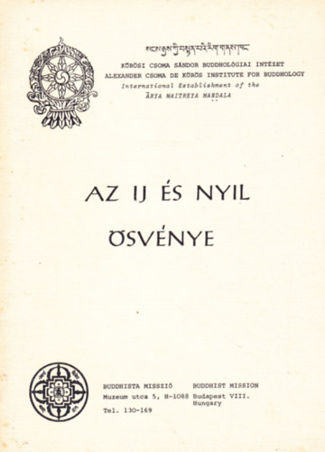 Dr. E.Herrigel Hetnyi Ern  (ford.) - Az ij s nyil svnye
