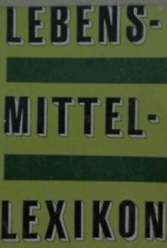 Lebensmittellexikon