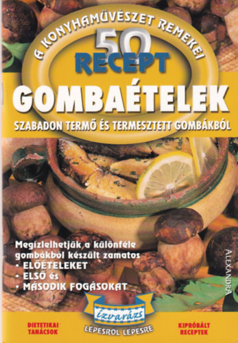 50 recept - Gombatelek