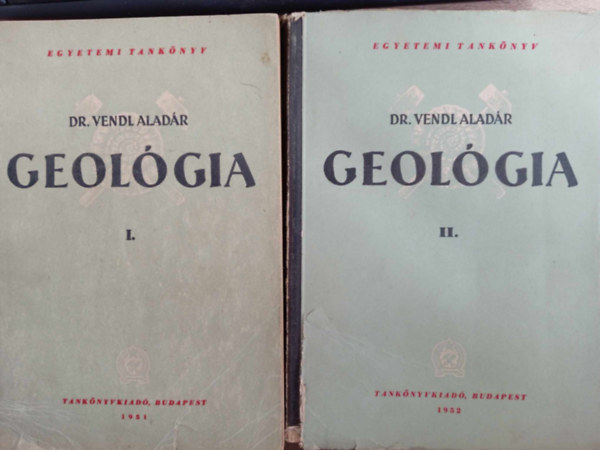 Dr. Vendl Alad�r - Geol�gia I-II.