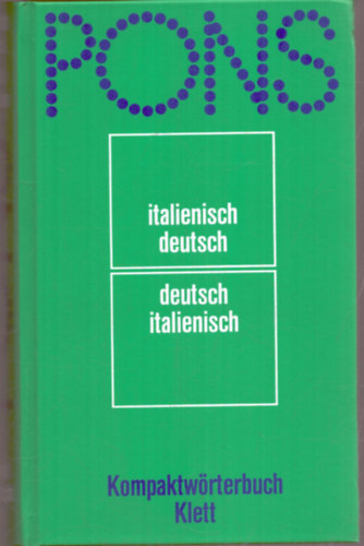 T�bb szerz� - PONS - Italienisch-Deutsch - Deutsch-Italienisch Kompaktw�rterbuch