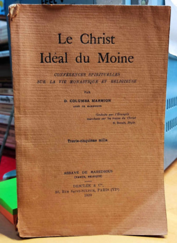 D.Columba Marmion - Le Christ Id�al du Moine (A szerzetes ide�lis Krisztusa)