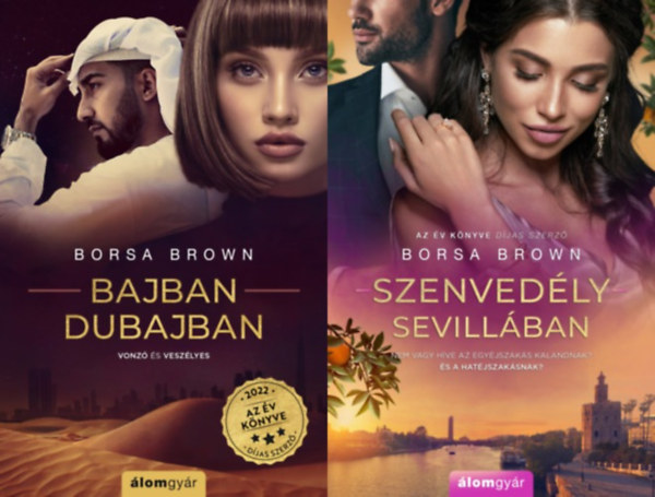 Borsa Brown, Borsa, Brown, Borsa Brown, Borsa Brown, Borsa Brown, Borsa Brown Borsa Brown - 2 db Borsa Brown erotikus-romantikus  reg�ny: Bajban Dubajban + Szenved�ly Sevill�ban