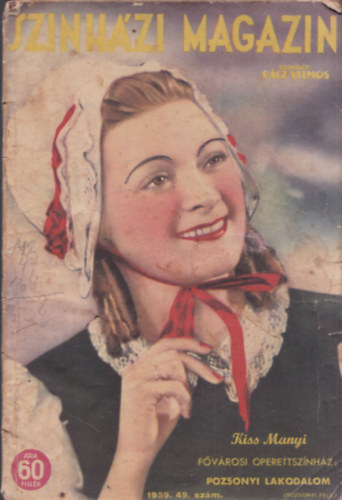 R�cz Vilmos (szerk.) - Sz�nh�zi magazin 1939. 49. sz�m