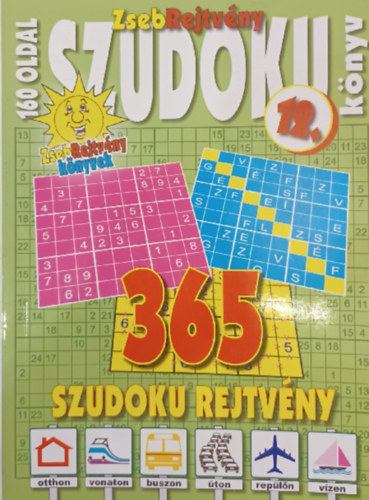 ZsebRejtvény Szudoku könyv 12.