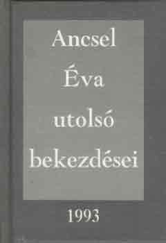 Ancsel va - Ancsel va utols bekezdsei
