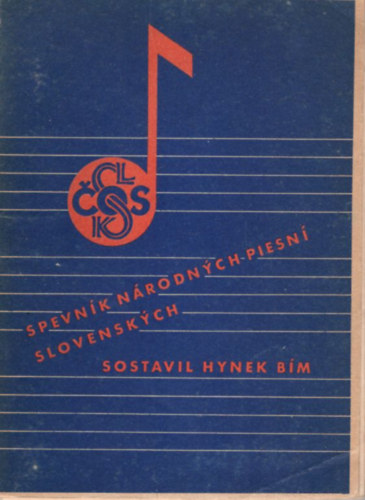 Spevník Národnych Piesní Slovenskych