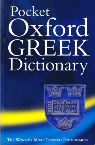 J.T.  Pring (compilator) - The pocket Oxford greek dictionary (greek-english, english-greek)