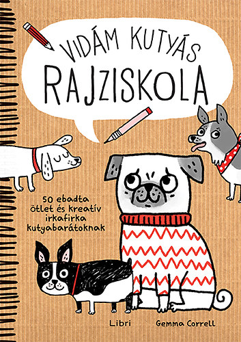 Gemma Correll - Vidm kutys rajziskola