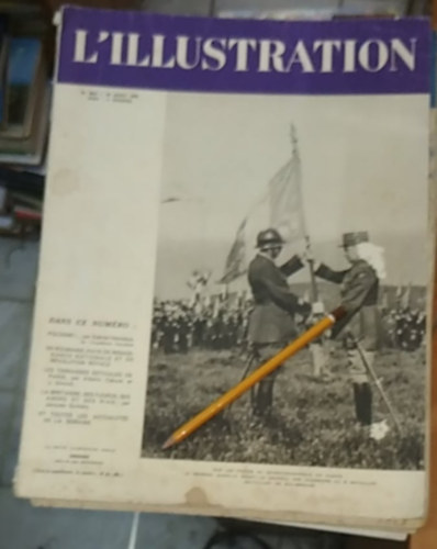 Paris - 11 db L'illustration magazin a 30-as �vekb�l, sz�rv�nysz�mok, eg�sz oldalas hirdet�sekkel