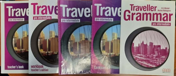 H.Q. Mitchell-J. Scott - 5db Traveller pre-elementary B1: Student's Book + 2 Teacher book+companion