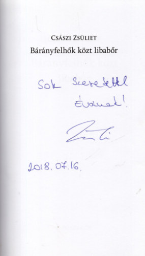 Császi Zsüliet - Bárányfelhők közt libabőr