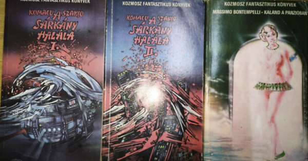 Massimo Bontempelli Komacu Szakjo - 3db Kozmos Fantasztikus Könyv - Komacu Szakjo-A sárkány halála I-II., Massimo Bontempelli-Kaland a panzióban