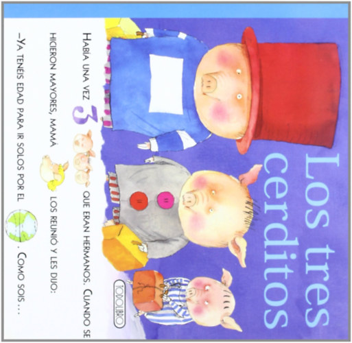 Los tres cerditos (Pictogramas con...)