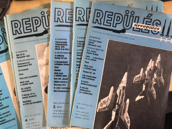 Repls - A magyar honvdelmi sportszvetsg lapja 1970. I-XII. (Teljes vfolyam, lapszmonknt)