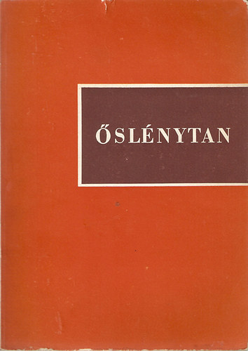 Kecskemti Tibor dr. - slnytan - A geolgiai szakkzpiskolk II. osztlya szmra