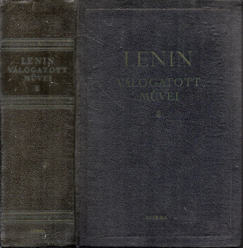 Lenin - Lenin v�logatott m�vei II. k�tet